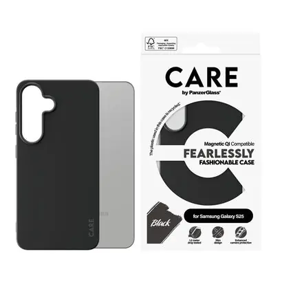 PanzerGlass CARE kryt Samsung Galaxy S25 Fearlessly černý QI