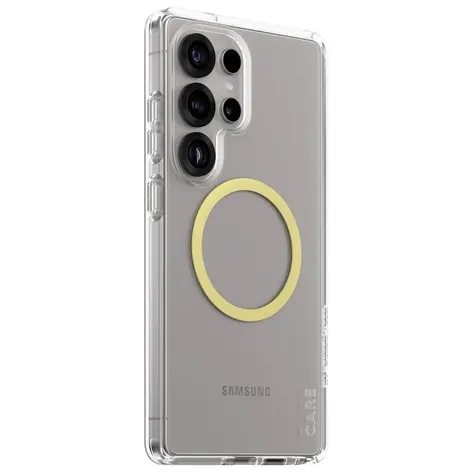 PanzerGlass CARE kryt Samsung Galaxy S25 Ultra Urban Combat čirý/žlutozelený QI (Chardonnay)