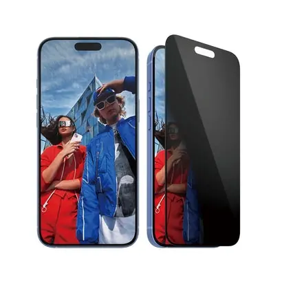 PanzerGlass Privacy Apple iPhone 16 Plus/15 Plus s instalačním rámečkem