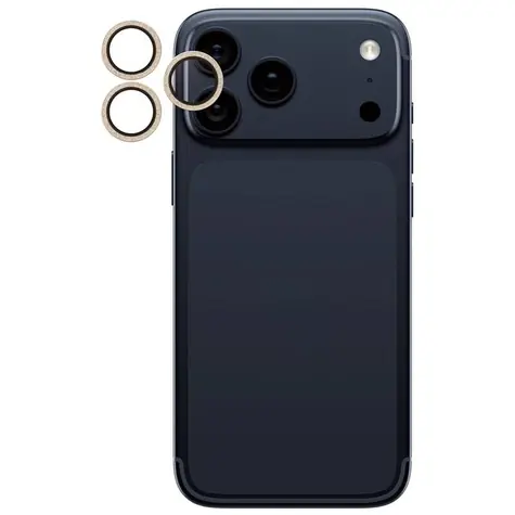 PanzerGlass Hoops Apple iPhone 17 Pro/16 Pro/15 Pro/17 Pro Max/16 Pro Max/15 Pro Max třpytivě zlaté