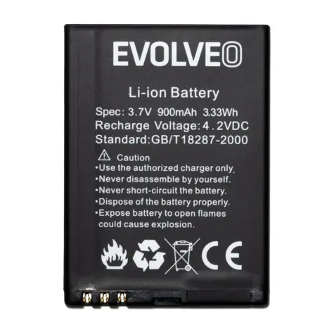 EVOLVEO originální baterie pro EasyPhone EG EP-550 / 900 mAh