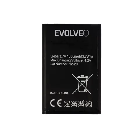EVOLVEO originální baterie pro EasyPhone FD/FP/FS/FM/FL EP-500/700/770/771/800/801 / 1000 mAh 