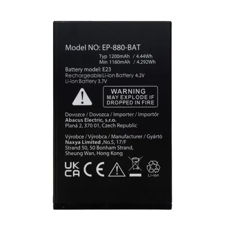 EVOLVEO originální baterie pro EasyPhone LT EP-880 / 1200 mAh