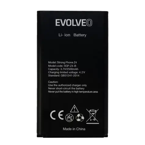 EVOLVEO originální baterie pro StrongPhone Z4/W4 / 2500 mAh