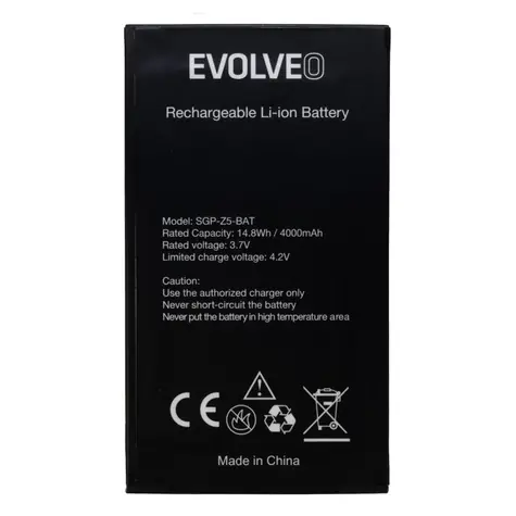 EVOLVEO originální baterie pro StrongPhone Z5/Z6 / 4000 mAh