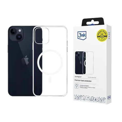 3mk Clear MagCase zadní kryt pro Apple iPhone 16E