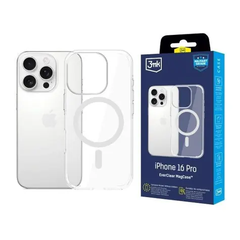 3mk EverClear MagCase zadní kryt pro Apple iPhone 16 Pro