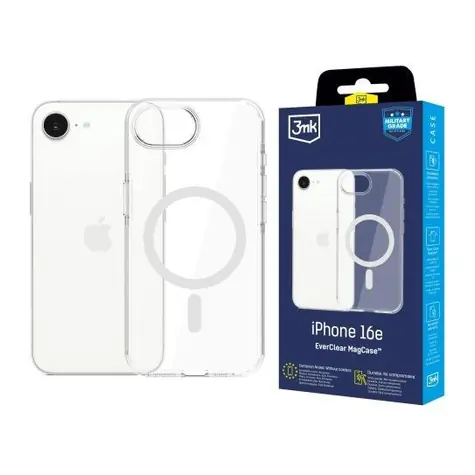 3mk EverClear MagCase zadní kryt pro Apple iPhone 16E