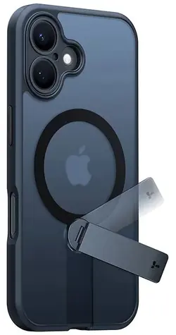 Torras Pstand Spin Ochranné pouzdro pro iPhone 16 černá