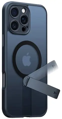 Torras Pstand Spin Ochranné pouzdro pro iPhone 16 Pro černá