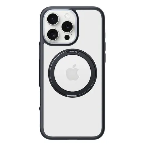 Torras Ostand R Fusion Case Ochranné pouzdro pro iPhone 16 Pro černá