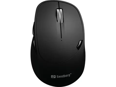 Sandberg Wireless Mouse Pro Recharge černá / bezdrátová myš / 1600dpi / optická / 6 tlačítek / 2.4 GHz