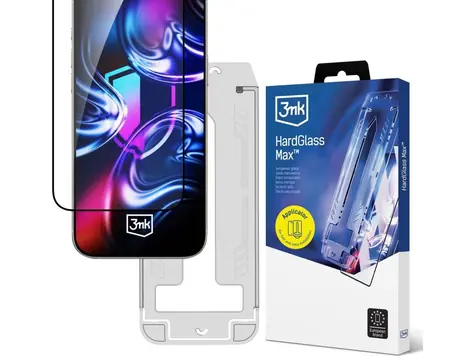 3mk HardGlass Max FrameFit ochranné sklo pro Apple iPhone 13/13 Pro/14/16E