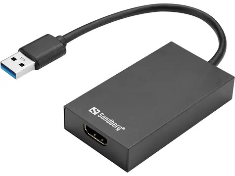 Sandberg USB 3.0 to HDMI Converter / adaptér USB-A na HDMI 
