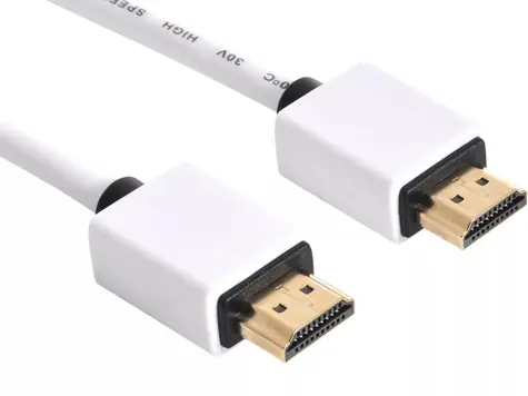 Sandberg HDMI 2.0 2m bílá / kabel HDMI na HDMI