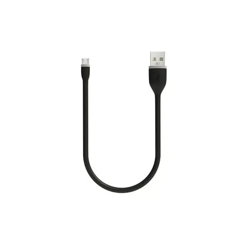 Satechi Flexible kabel USB - microUSB 0.25m černá