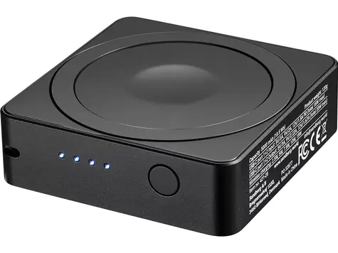 Sandberg 3in1 Magnet Powerbank 5000mAh černá / 2x USB-C + bezdrátové nabíjení