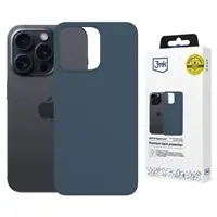 3mk Hardy MagSilicone zadní kryt pro Apple iPhone 15 Pro Royal Blue