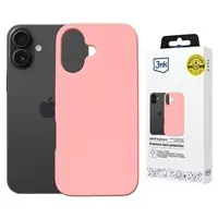 3mk Hardy MagSilicone zadní kryt pro Apple iPhone 16 Pink