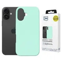 3mk Hardy MagSilicone zadní kryt pro Apple iPhone 16 Teal