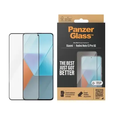 PanzerGlass Tvrzené sklo UWF pro Xiaomi Redmi Note 13 Pro černá