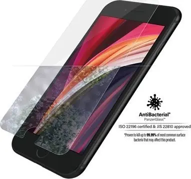 PanzerGlass pro Apple iPhone 6/6s/7/8/SE (2020)/SE (2022) čirá