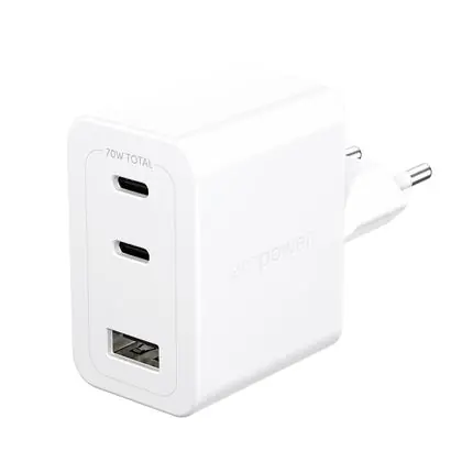 PanzerGlass empower 70W Charger 2x USB-C 1x USB-A bílá