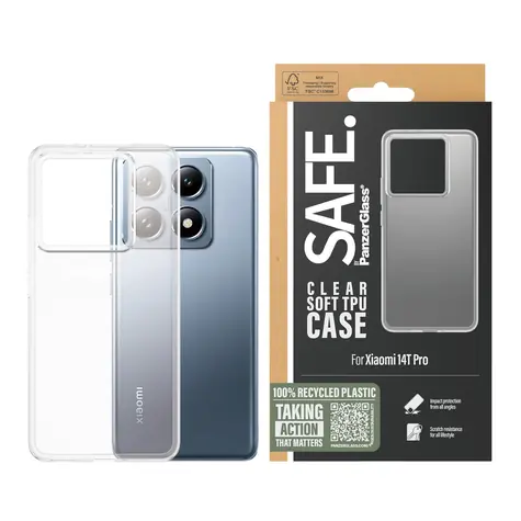 PanzerGlass SAFE Hardcase pro Xiaomi 14T Pro čirá