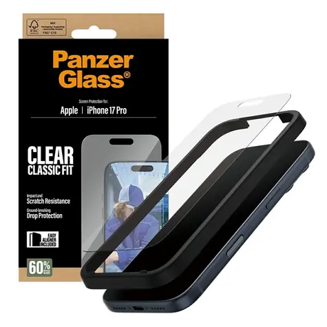 PanzerGlass Classic Fit EasyAligner pro Apple iPhone 17 Pro