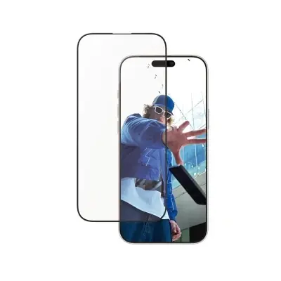 PanzerGlass Tvrzené sklo UWF s aplikátorom pro iPhone 16 Pro Max aluminium