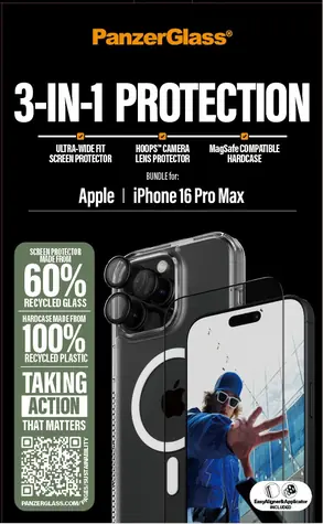 PanzerGlass Bundle 3in1 iPhone 16 Pro Max 6.9