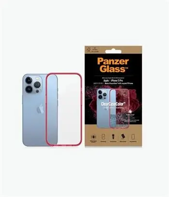 PanzerGlass Pouzdro ClearCaseColor AB pro iPhone 13 Pro strawberry
