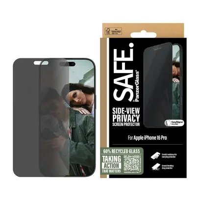 PanzerGlass SAFE Privacy Screen Protector iPhone 16 Pro / Ultra-Wide Fit