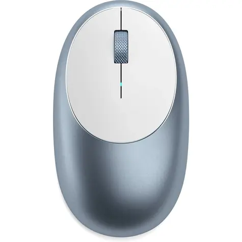Satechi M1 Bluetooth Wireless Mouse modrá / bezdrátová optická myš / 1200 DPI / Bluetooth / USB-C