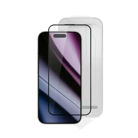 Epico Glass Protector DF ochranné sklo iPhone 15 Pro / odolné proti pádu a poškrábání