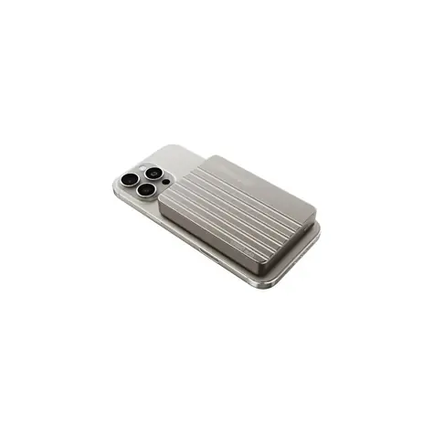 CubeNest 10 000mAh Magnetic Wireless PowerBank S1B2 titanová / Magnetická bezdrátová powerbanka / USB-C