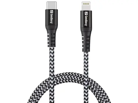 Sandberg Survivor USB-C PD - Lightning 1M / nabíjecí kabel USB-C na Lightning