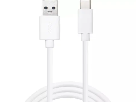 Sandberg USB-C > USB-A 2.0 1M SAVER bílá / kabel USB-A na USB-C
