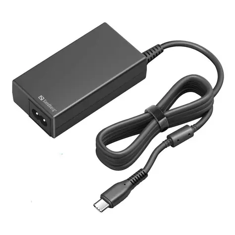 Sandberg AC Charger PD65W UK / Cestovní nabíjecí adaptér / 2x USB-C 