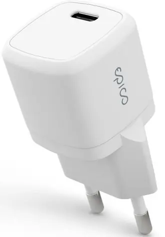 Epico 20W PD MINI CHARGER bílá / nabíjecí adaptér / USB-C