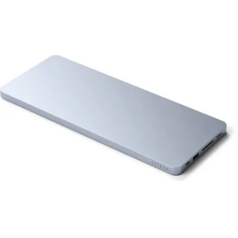Satechi USB-C Slim Dock modrá / Dokovací stanice pro Apple iMac 24