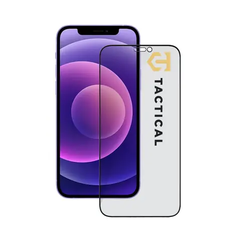 Tactical Glass Shield Privacy Stealth 5D sklo pro Apple iPhone 12 Mini Black