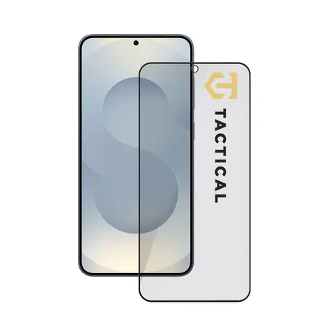 Tactical Glass Shield Privacy Stealth 5D sklo pro Samsung Galaxy S24/S25 Black