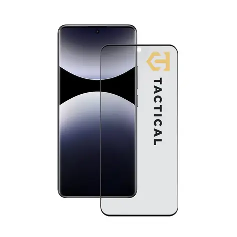 Tactical Glass Shield Privacy Stealth 5D sklo pro Xiaomi Redmi Note 14 Pro 4G/5G/Poco X7 5G Black