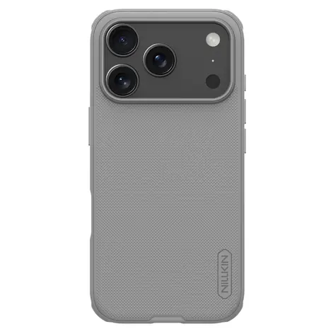 Nillkin Super Frosted PRO Zadní Kryt pro Apple iPhone 17 Pro Titanium Gray