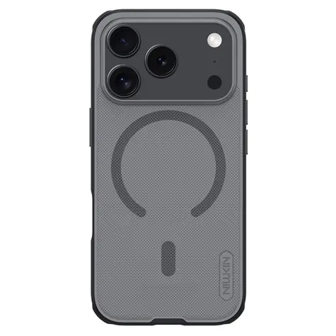 Nillkin Super Frosted PRO Magnetic Zadní Kryt pro Apple iPhone 17 Pro Transparent Black