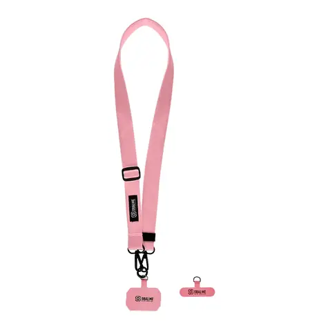 OBAL:ME NeckTag Ribbon Popruh na Telefon Pink