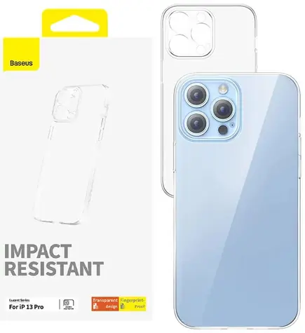 Baseus OS-Lucent Series Pouzdro pro Apple iPhone 13 Pro transparentní