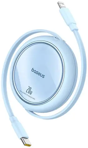 Baseus P10364501311-00 Free2Pull 1m modrá / USB-C (M) - Lightning (M) / 20W