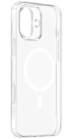 Baseus TouchButton Magnetické pouzdro pro Apple iPhone 16 transparentní